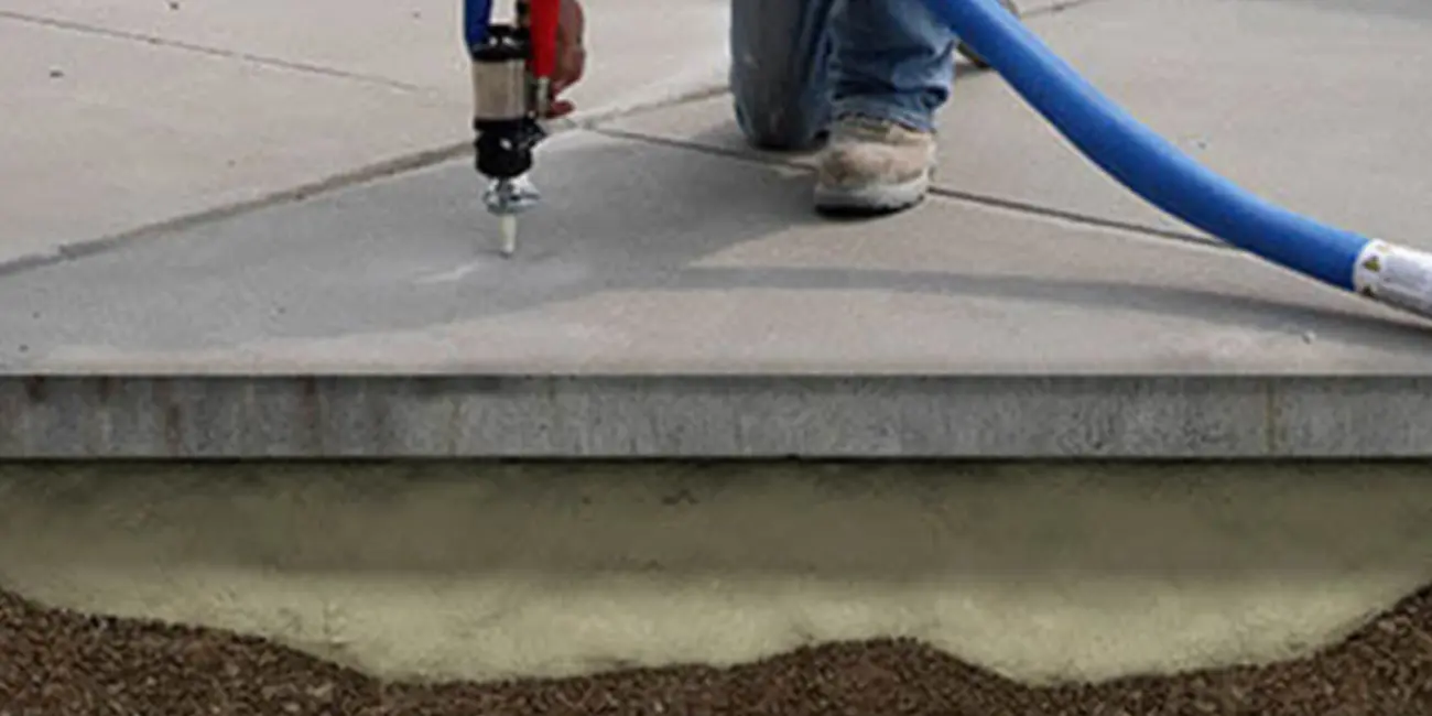 Driveway Leveling in Wichita Midwest Foam Works